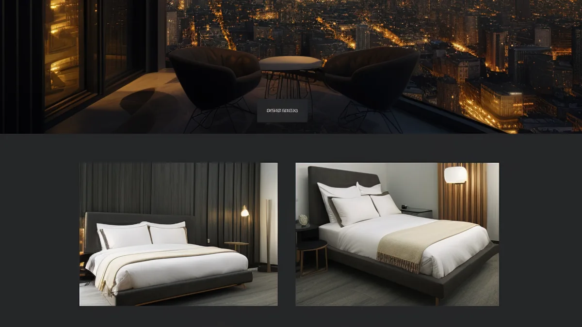 Reception hotel con ambiente curato e premium