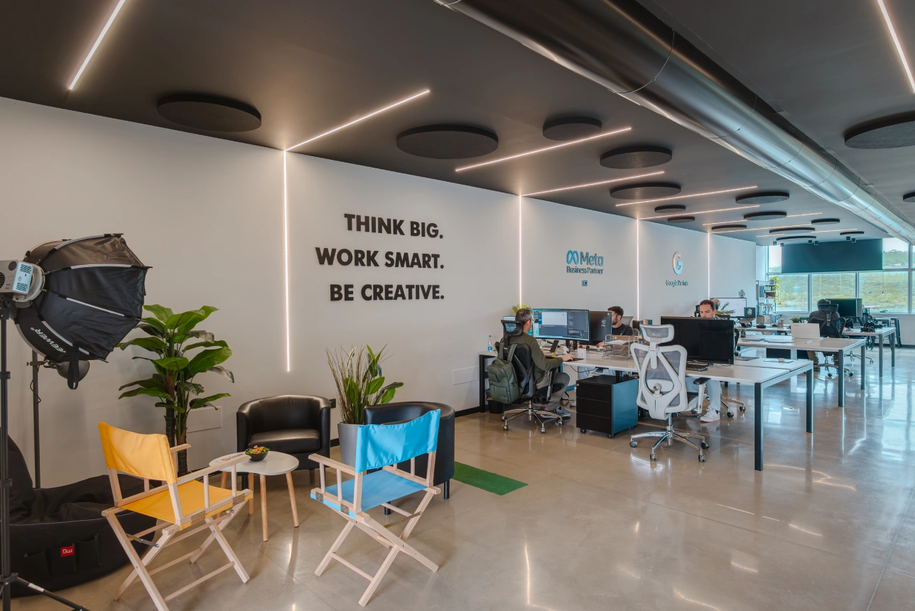 Panoramica degli uffici di Geminit